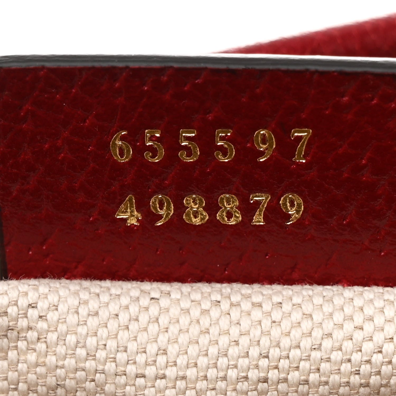 Gucci X DORAEMON Vintage GG Supreme Monogram Small Bucket Bag Beige Cherry Red 7 of 13