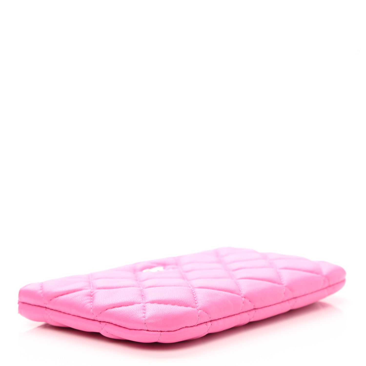 Chanel Lambskin Quilted Small Cosmetic Case Pink 4 of 8