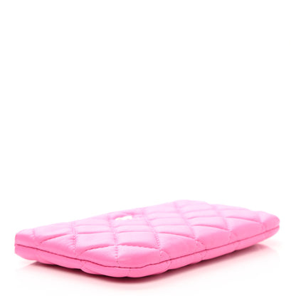 Chanel Lambskin Quilted Small Cosmetic Case Pink 4 of 8