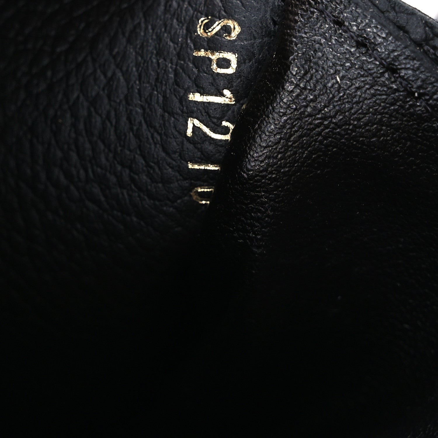 Louis Vuitton Empreinte Clemence Wallet Black 7 of 8