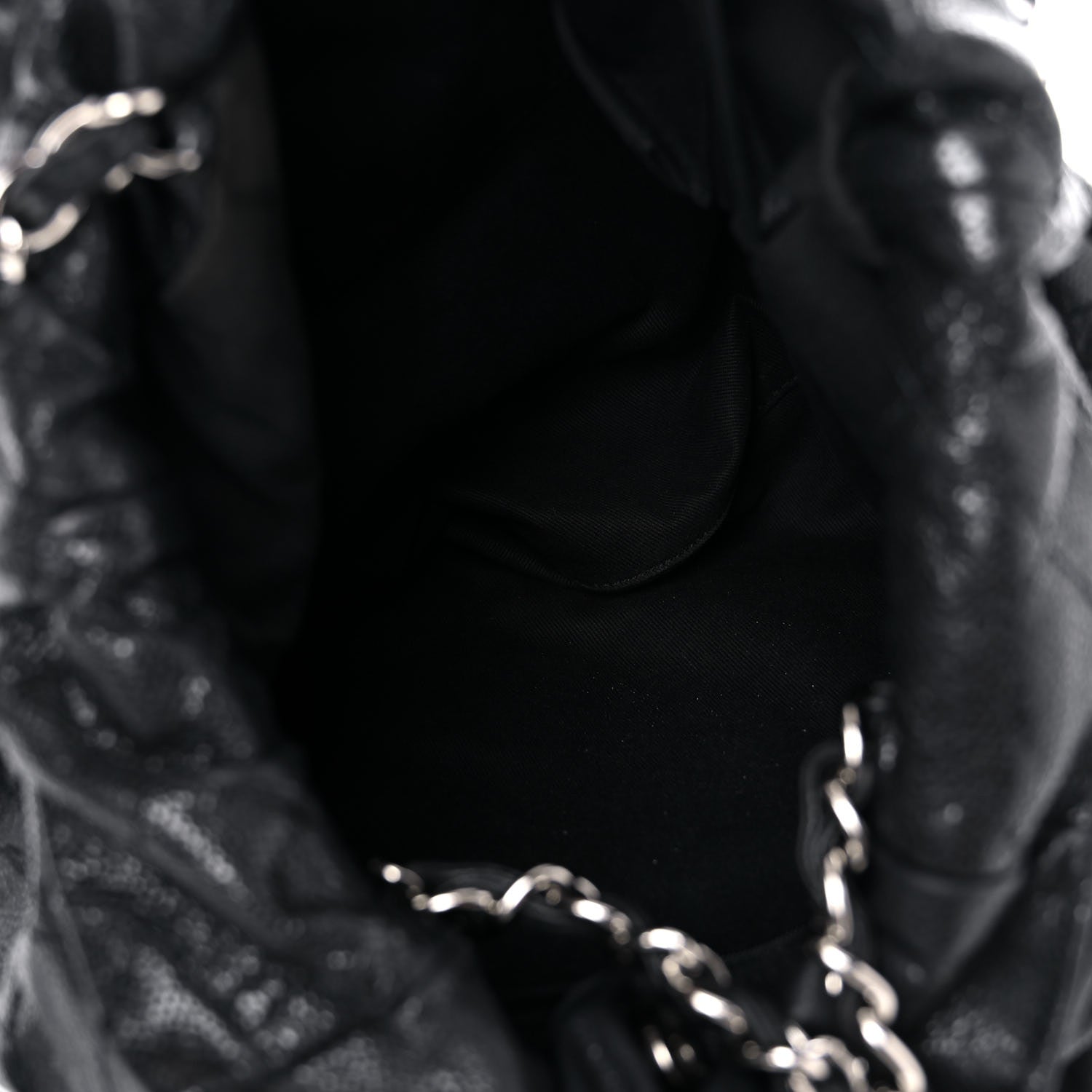 Chanel Caviar 31 Drawstring Tote Black 6 of 11