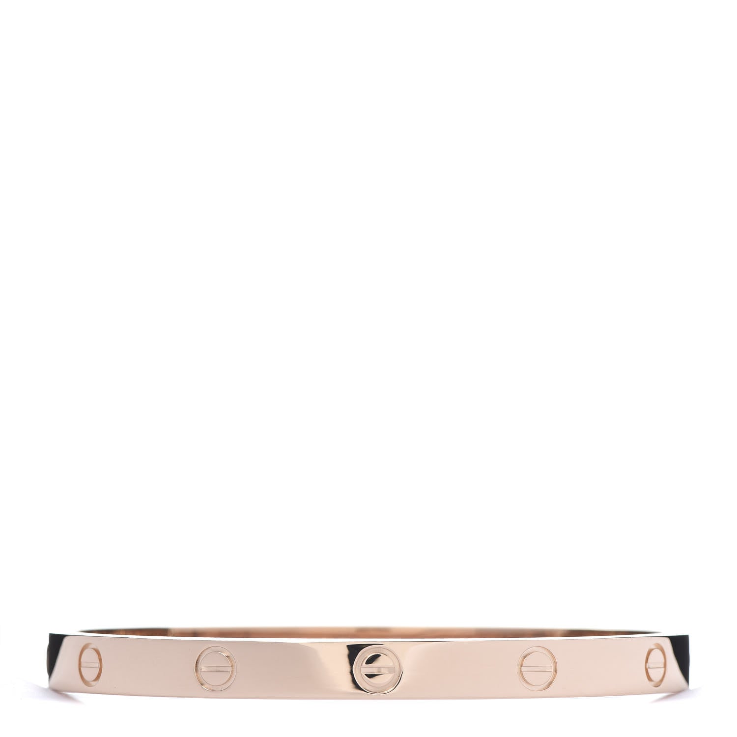 Cartier 18K Pink Gold LOVE Bracelet 19 1 of 6