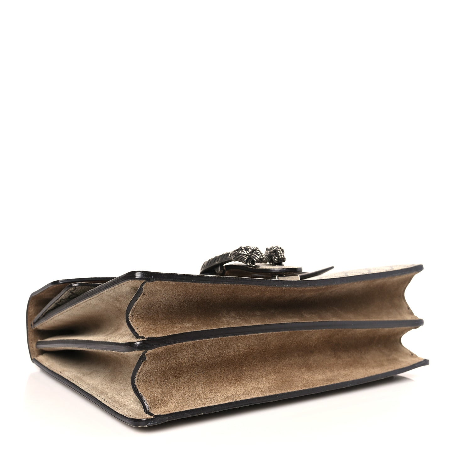 GG Supreme Monogram Medium Dionysus Shoulder Bag Taupe