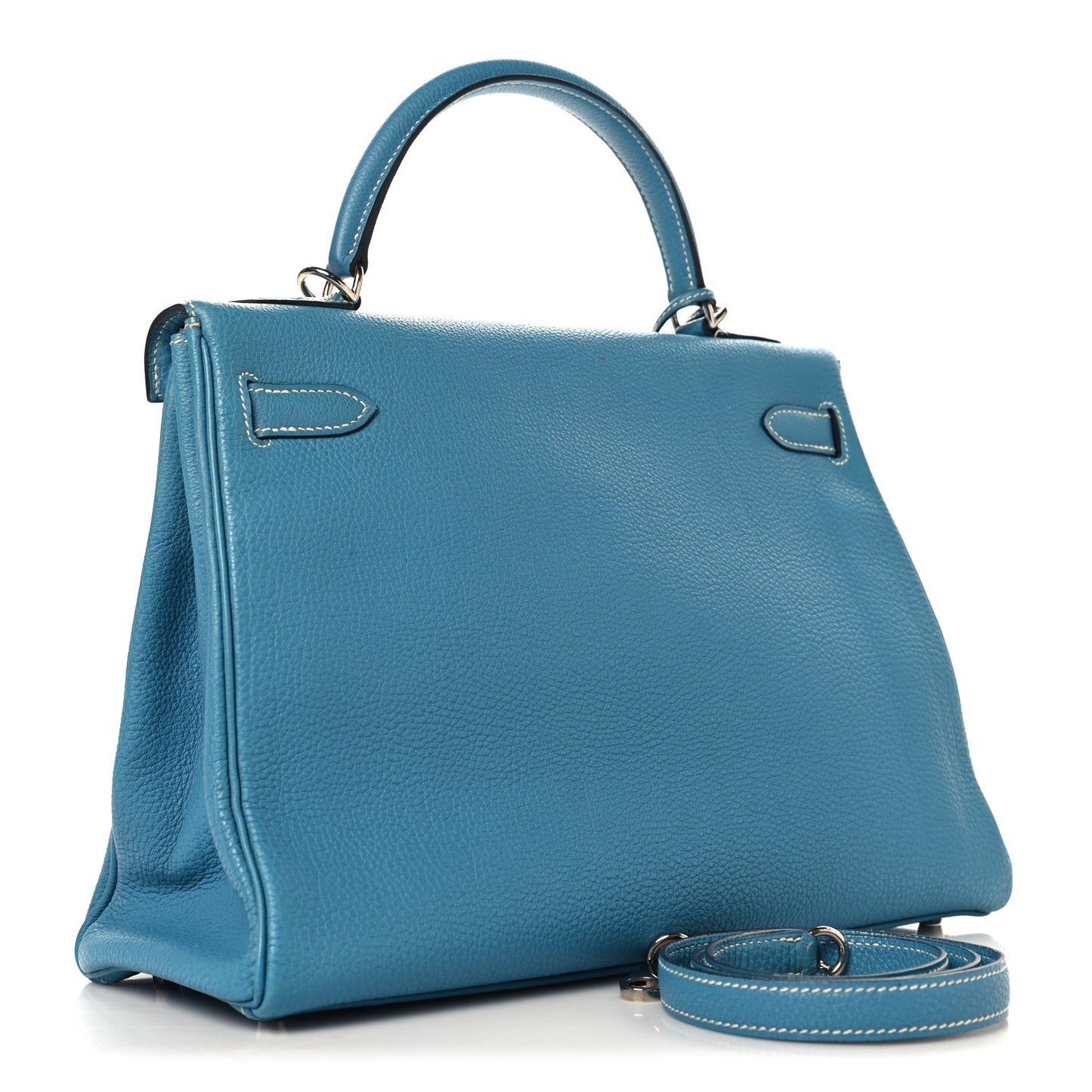 Togo Kelly Retourne 32 Bleu Jean