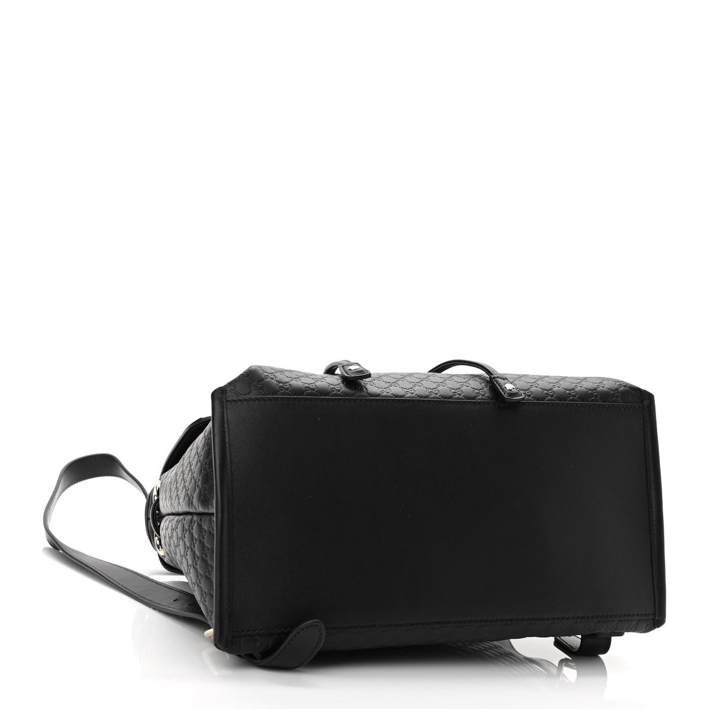 Microguccissima Drawstring Backpack Black