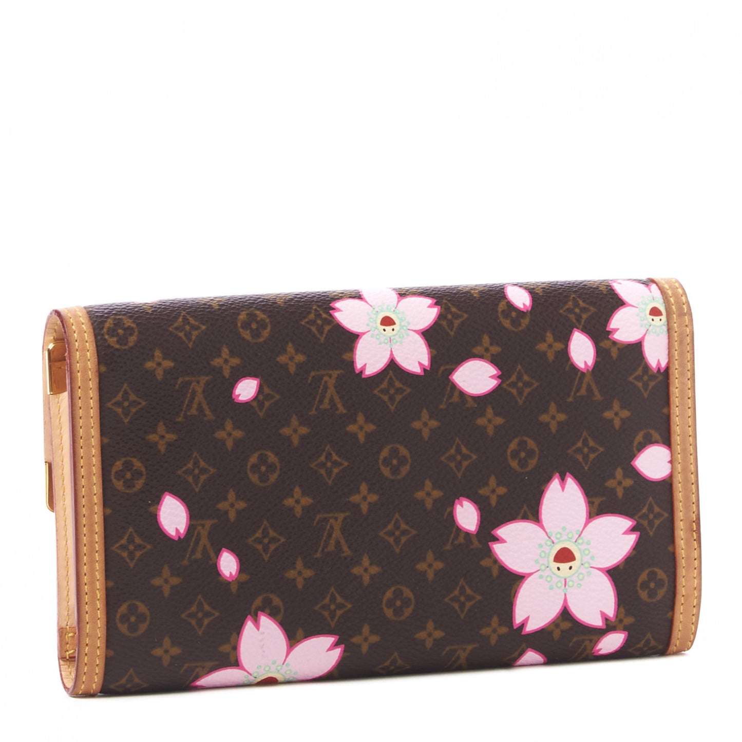 Monogram Cherry Blossom Porte Tresor International Wallet Brown