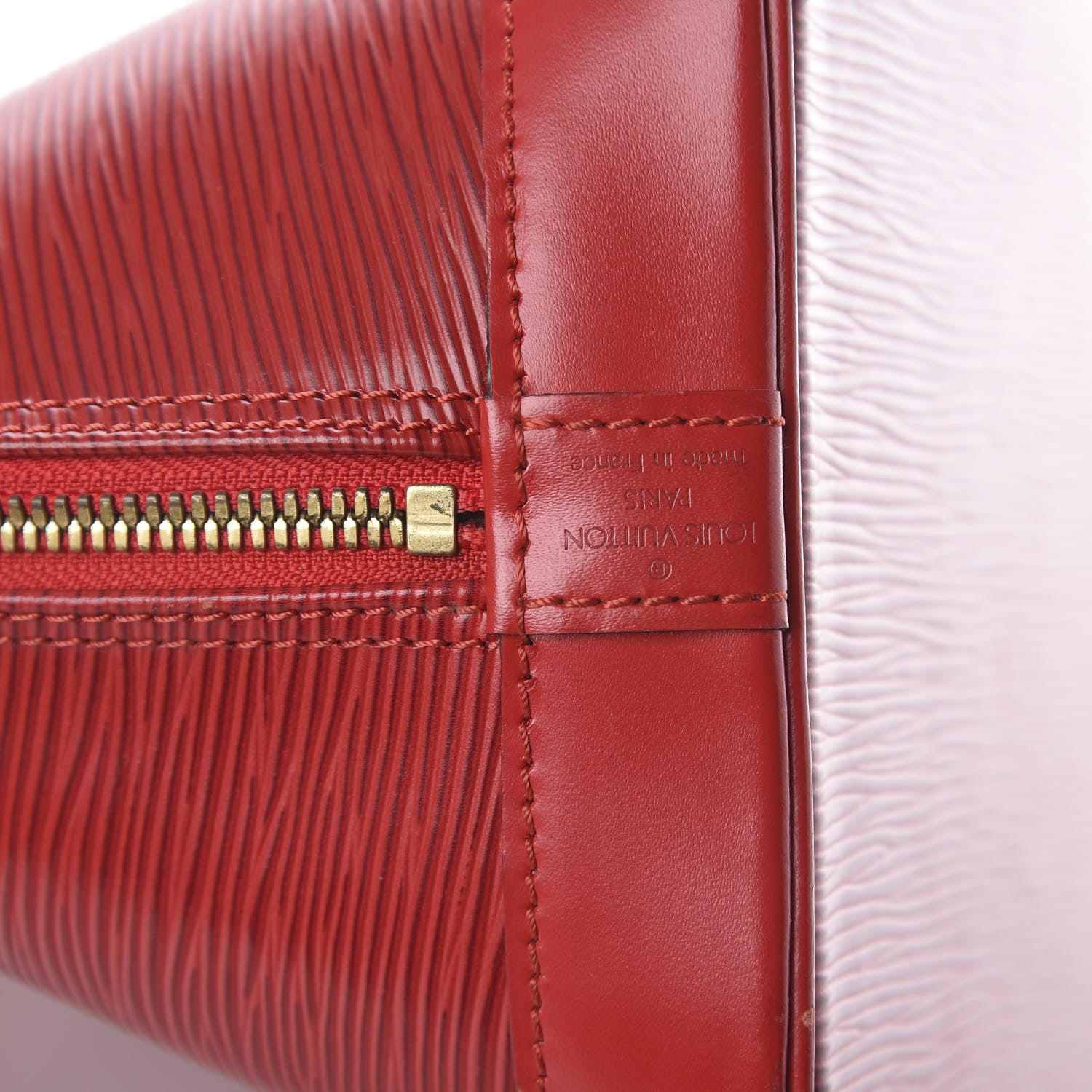 Louis Vuitton Epi Alma PM Castillan Red 7 of 7
