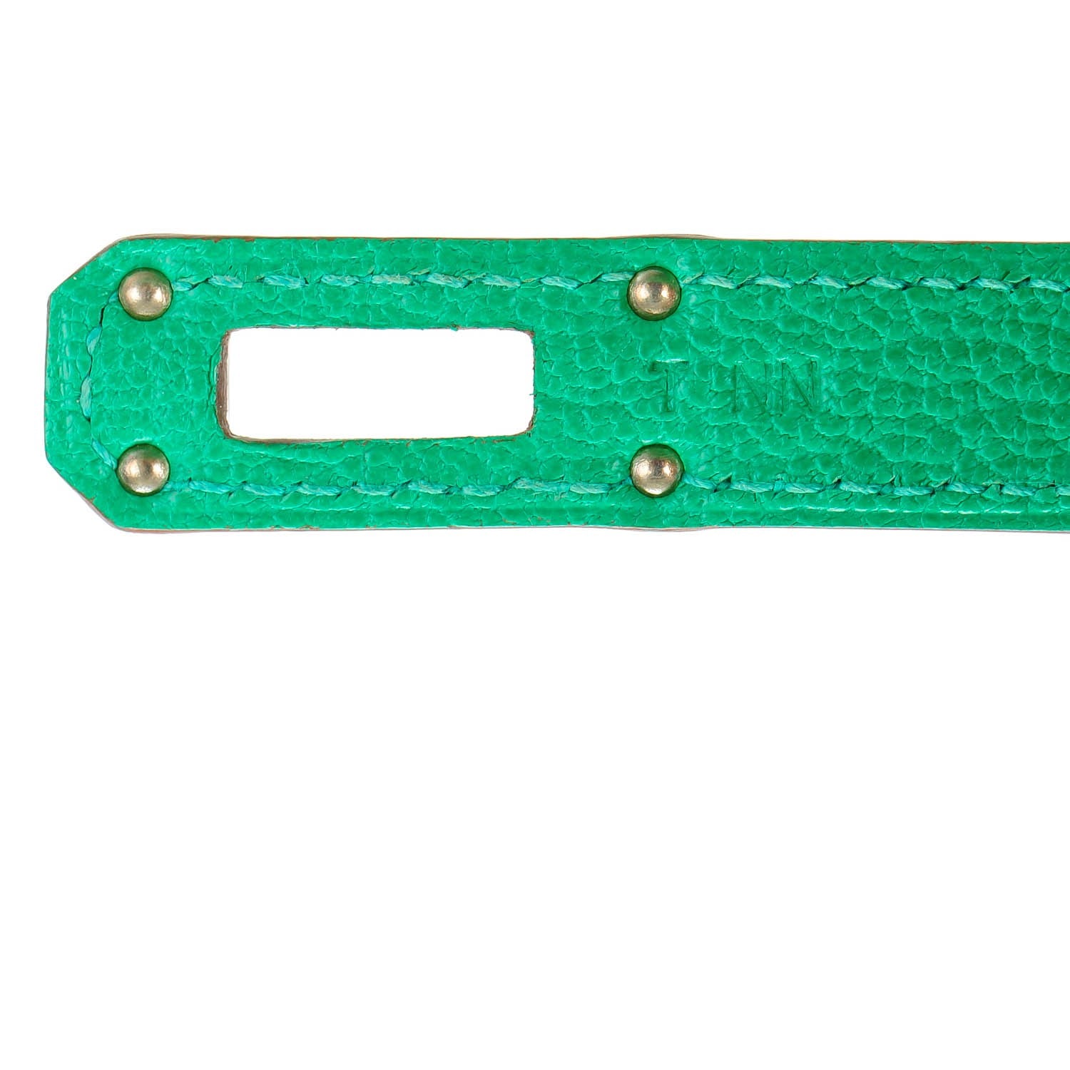 Hermes Chevre Mysore Kelly Longue Wallet Menthe 9 of 11