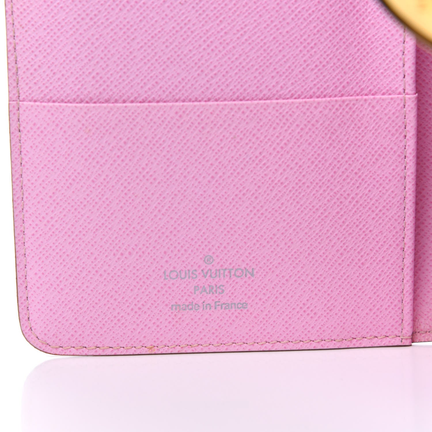 Louis Vuitton Monogram Multicolor Eugenie Wallet White Litchi 7 of 9