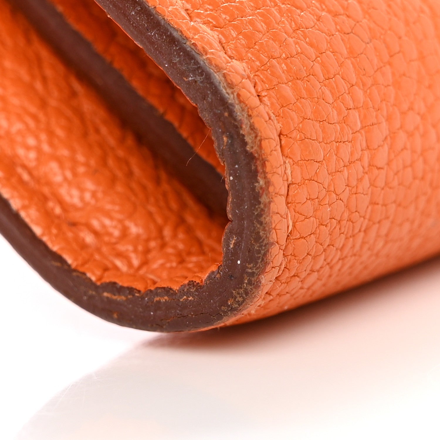 Hermes Chevre Mysore Kelly Longue Wallet Orange 22 of 22