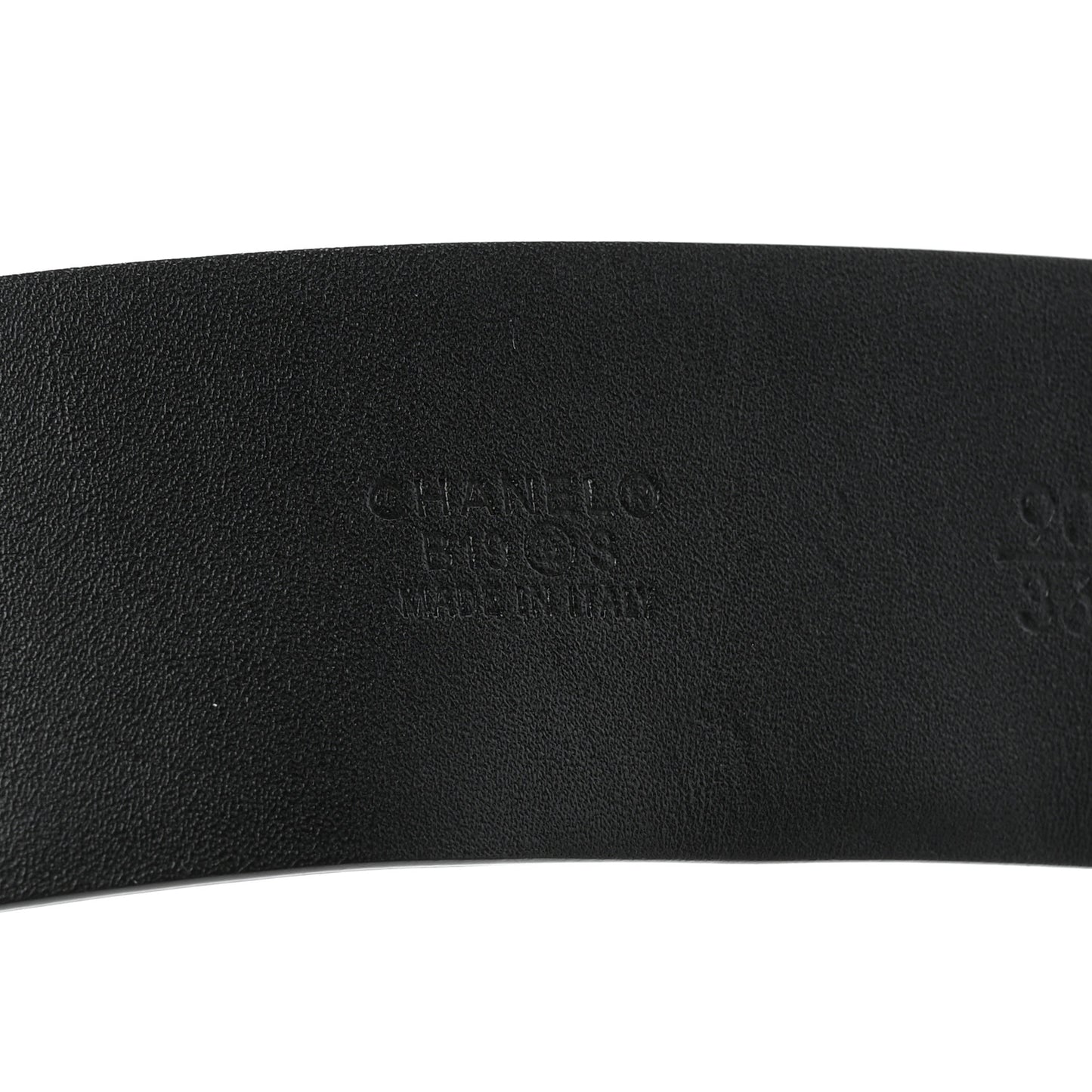Pearl Crystal Sparkling Pearls CC Belt 90 36 Black