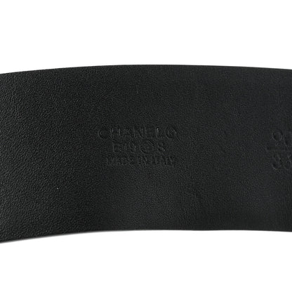 Chanel Pearl Crystal Sparkling Pearls CC Belt 90 36 Black 5 of 7