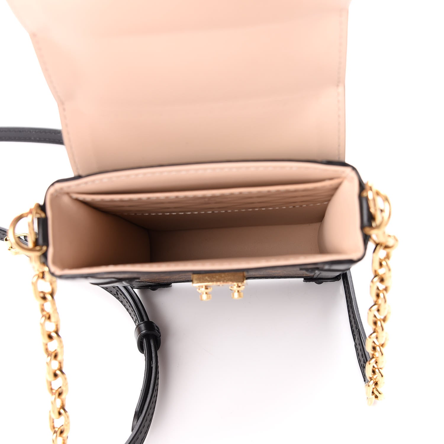 Louis Vuitton Monogram Pochette Trunk Verticale Black 5 of 9