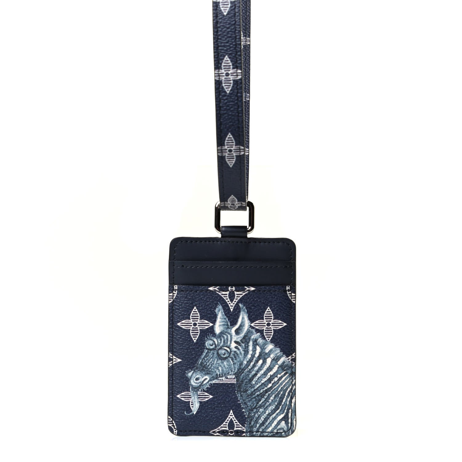 Louis Vuitton Savane Monogram Chapman Holder Badge Ink 1 of 3