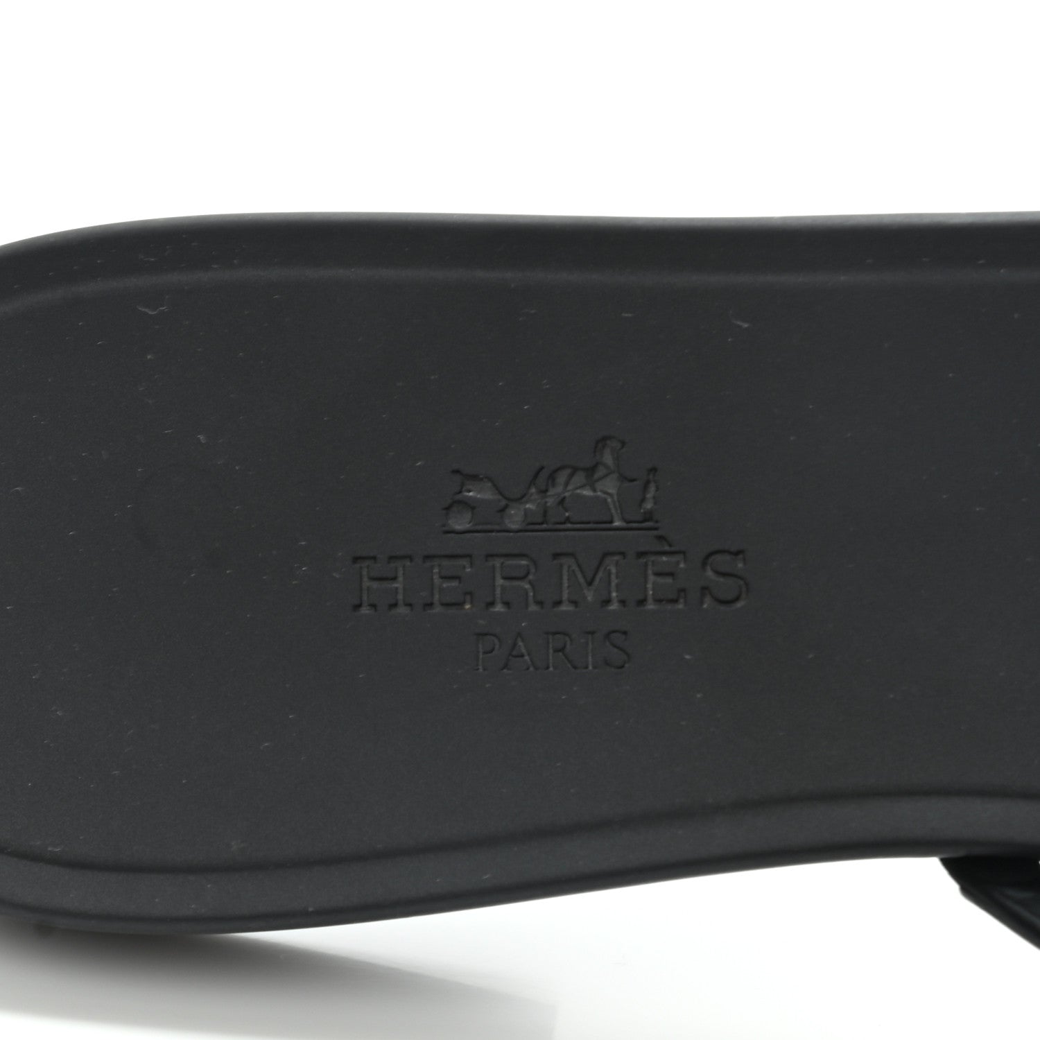 Hermes TPU Rivage Sandals 36 Black 6 of 8