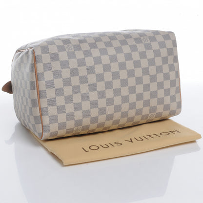 Louis Vuitton Damier Azur Speedy 30 4 of 7