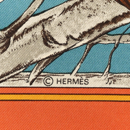 Hermes Silk Chasse Au Bois Scarf 90 4 of 6