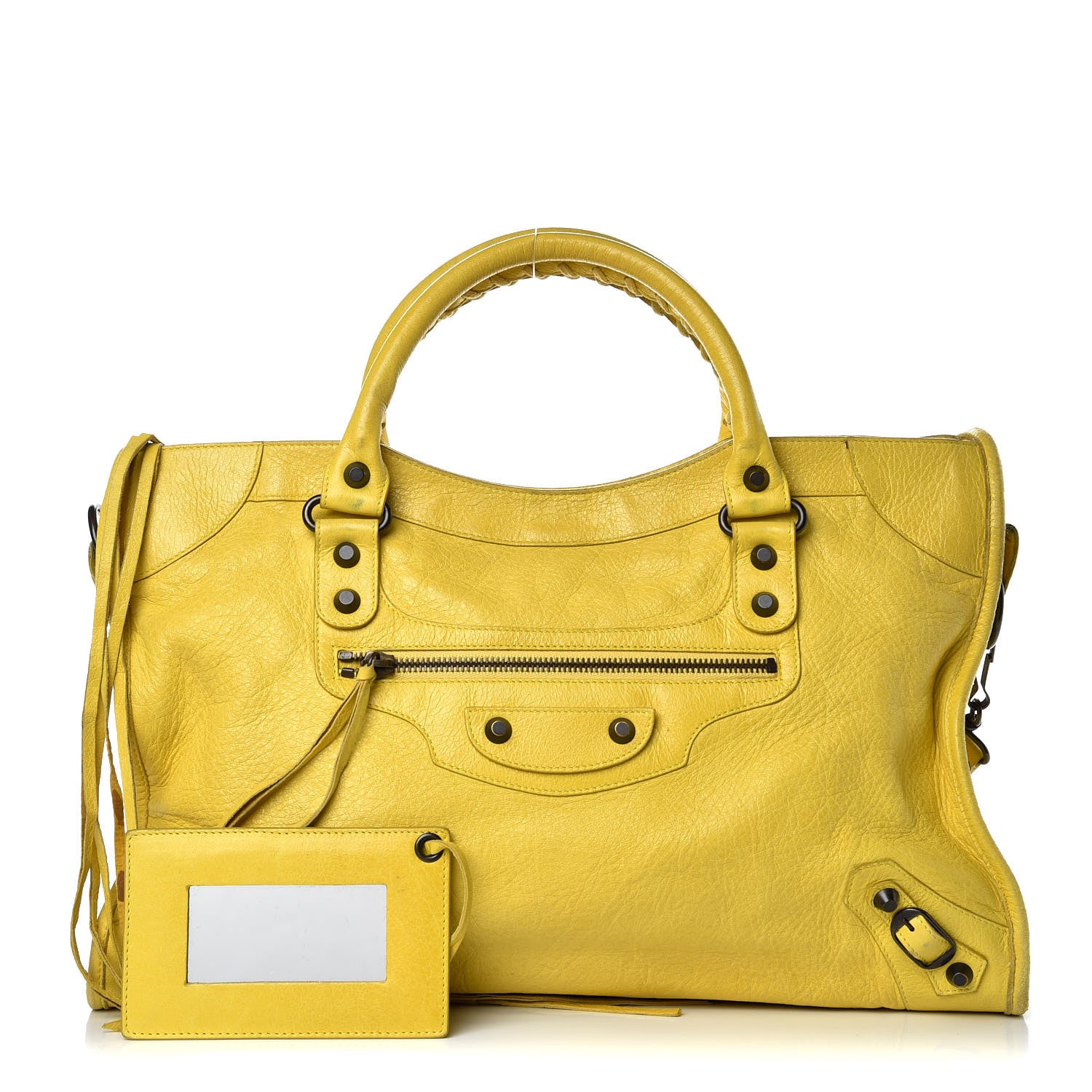 Balenciaga Agneau Classic Hardware City Mimosa Verveine 1 of 19