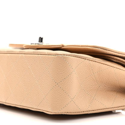Chanel Caviar Quilted Small Double Flap Beige 9 of 9