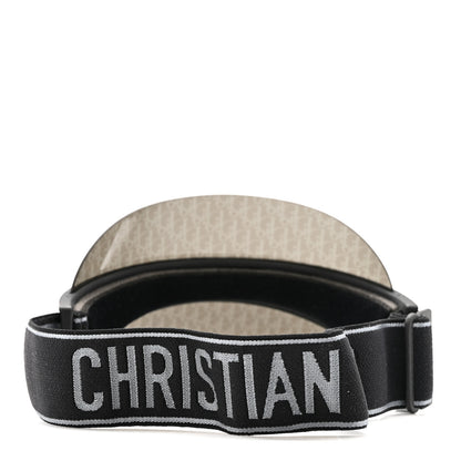 Christian Dior Oblique DiorClub V1U Sun Visor Black 5 of 7