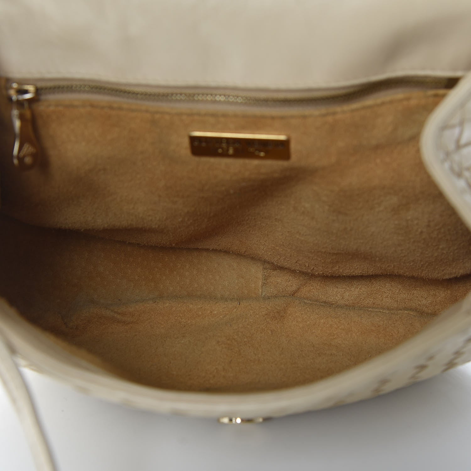 Bottega Veneta Nappa Intrecciato Crossbody Flap Bag Beige 5 of 8