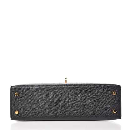 Hermes Epsom Mini Kelly Sellier 20 Black 6 of 33