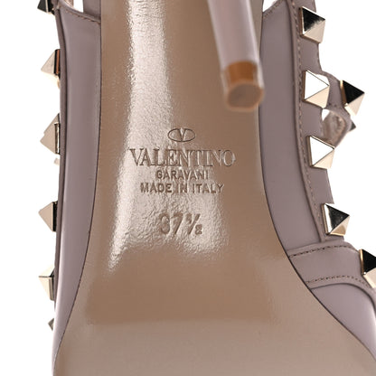 Valentino Garavani Nappa Rockstud Ankle Strap Pumps 37.5 Poudre 7 of 11