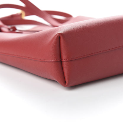 Saint Laurent Calfskin Toy Shopping Tote Rouge Opyum 7 of 10