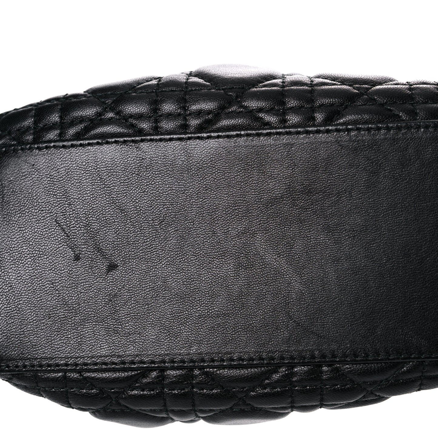 Lambskin Cannage Dior Soft Shoulder Bag Black