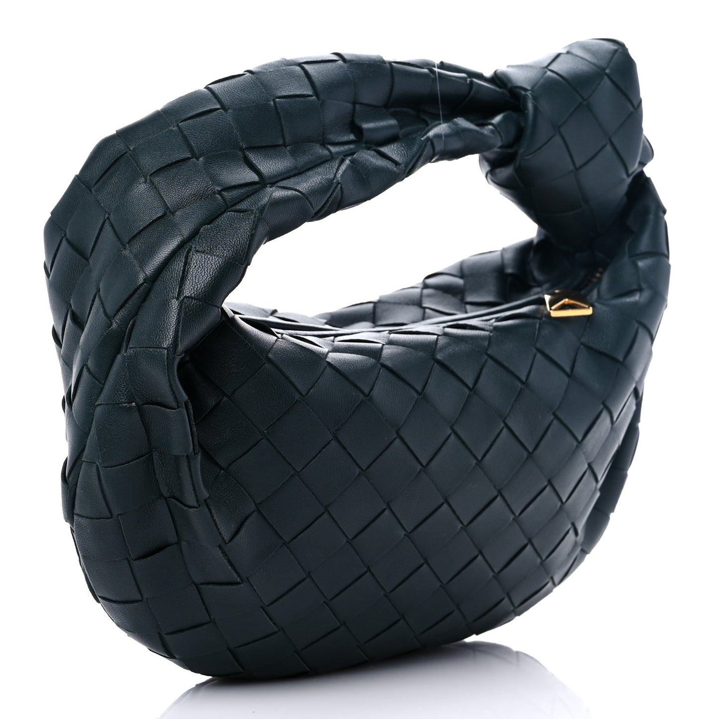 Nappa Intrecciato Mini Jodie Dark Moss