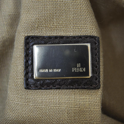 Fendi Zucca Nappa Nuvolata Vitello Tortuga Spy Tobacco Moro 7 of 9