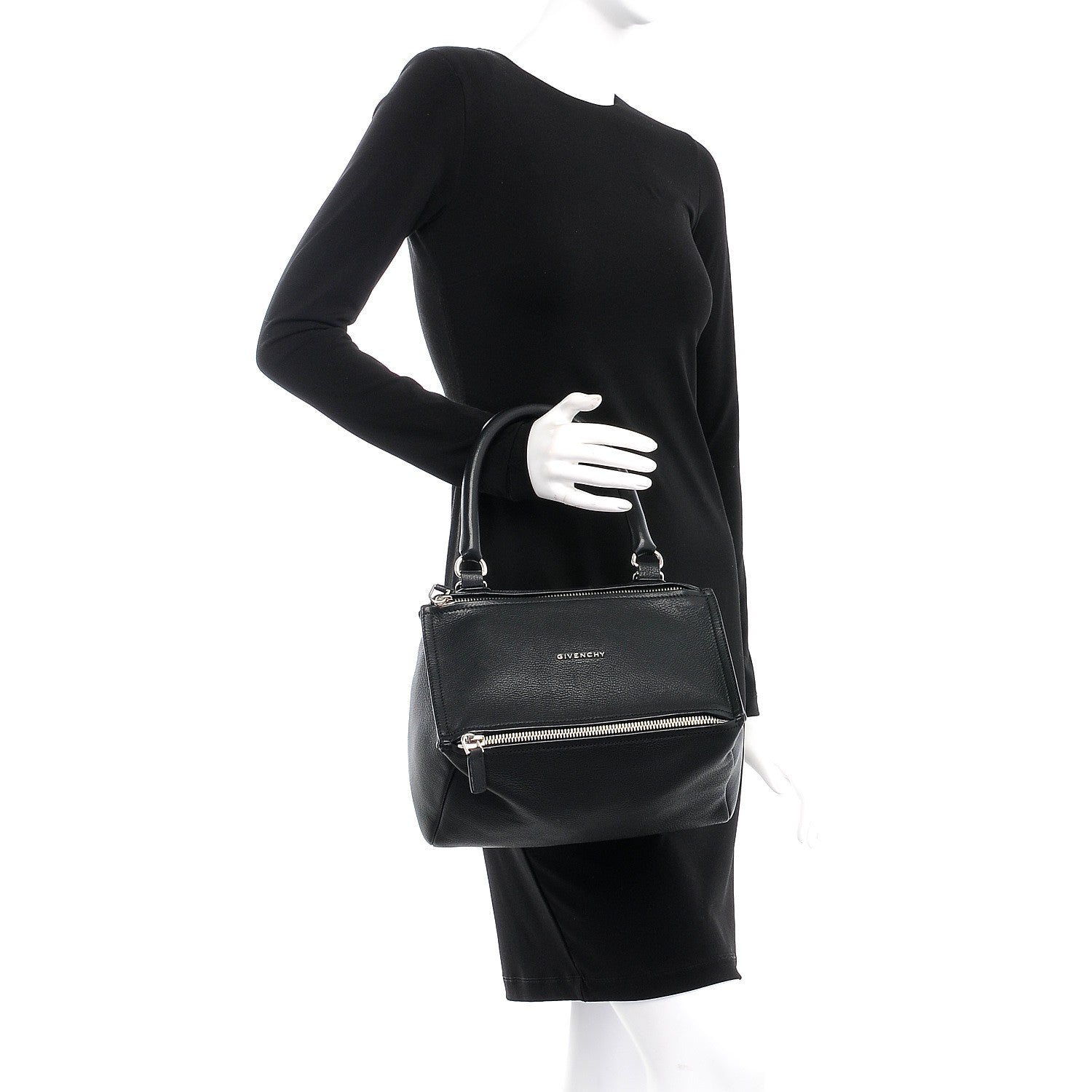 Givenchy Sugar Goatskin Small Pandora Black 3 of 8