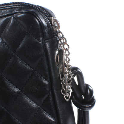 Chanel Calfskin Cambon Medium Messenger Black White 5 of 9
