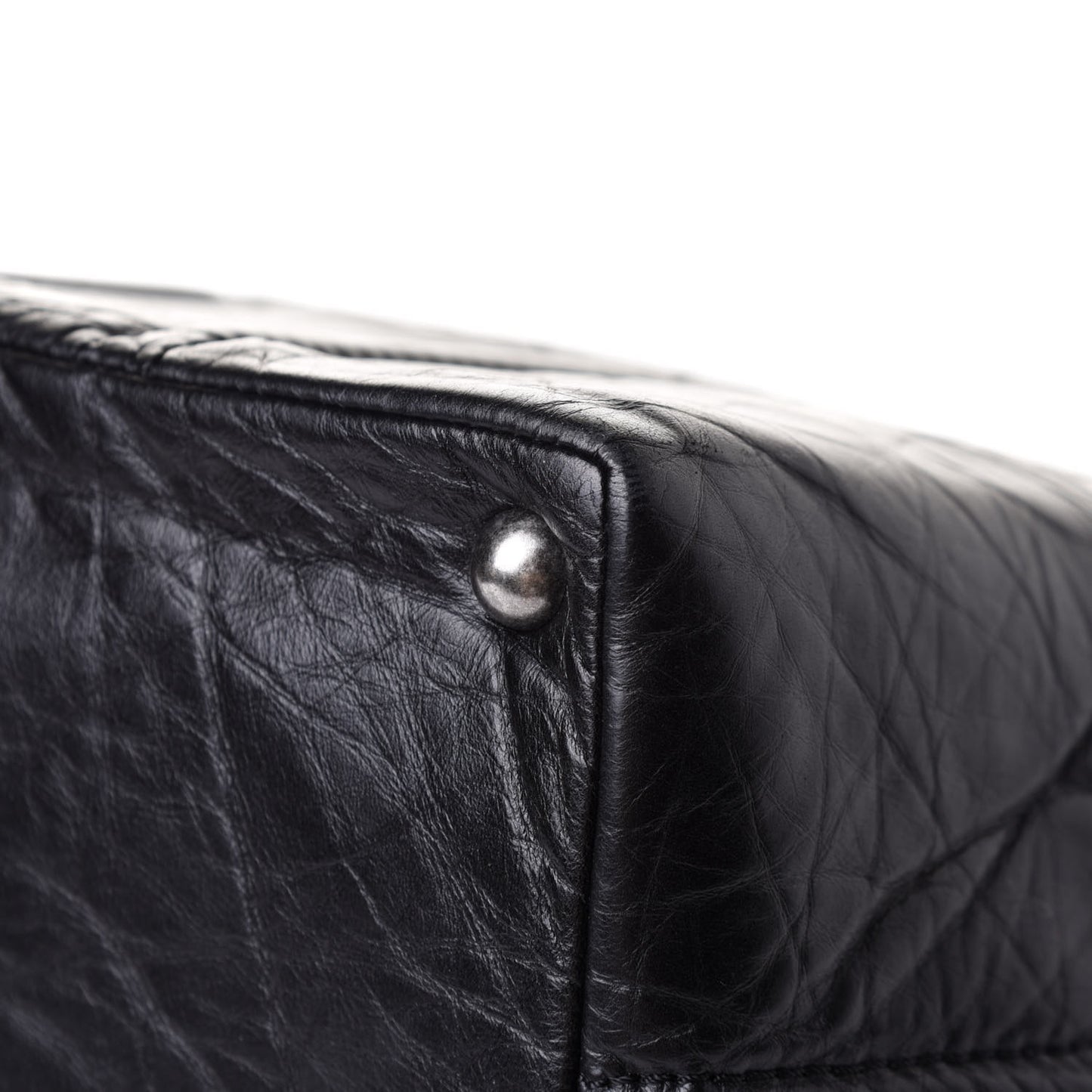 Calfskin Small Shopping In Moscow Tote Black