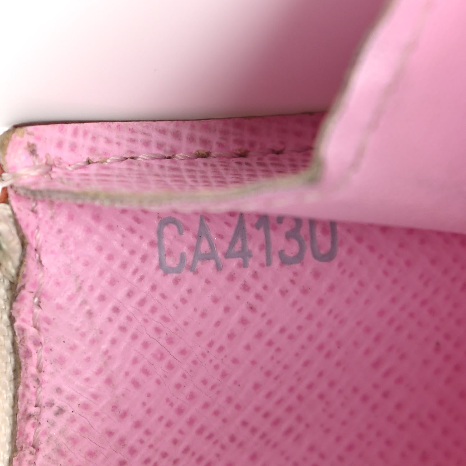 Louis Vuitton Monogram Multicolor Key Pouch White Litchi 7 of 11