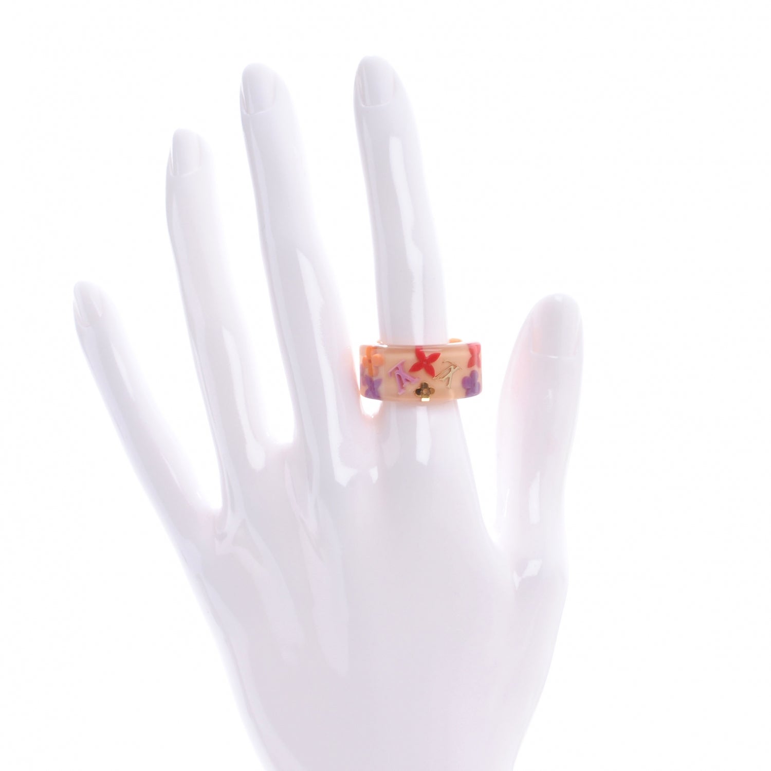 Louis Vuitton Farandole Ring Beige Large 8 2 of 6