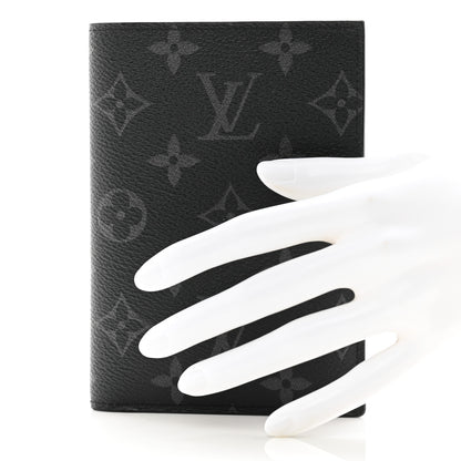 Louis Vuitton Monogram Eclipse Passport Cover 2 of 11
