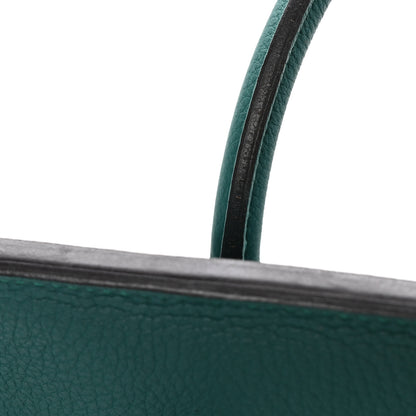 Hermes Togo BIRKIN 35 Malachite 14 of 16