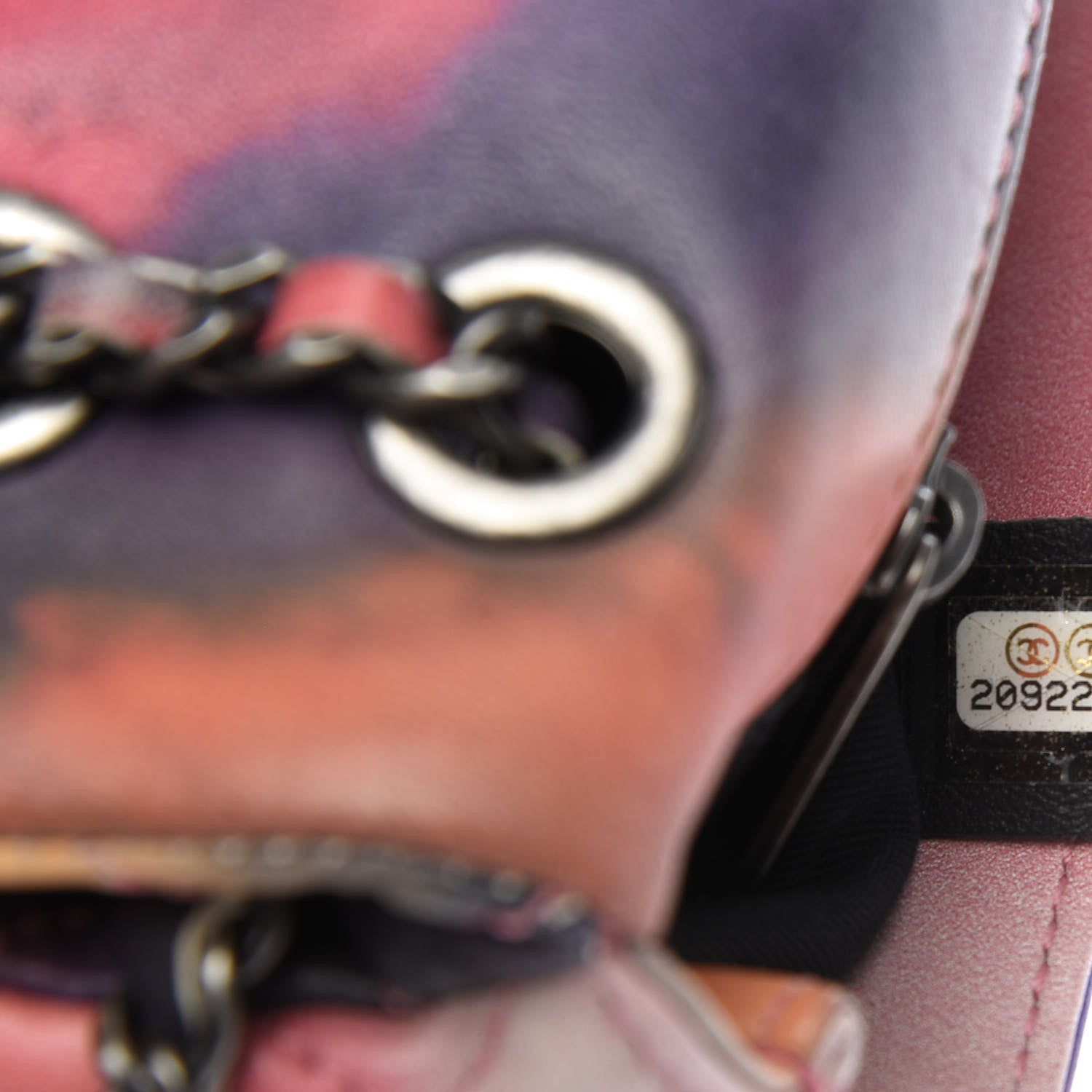 Chanel Lambskin Quilted Small Flower Power Flap Multicolor 9 of 9