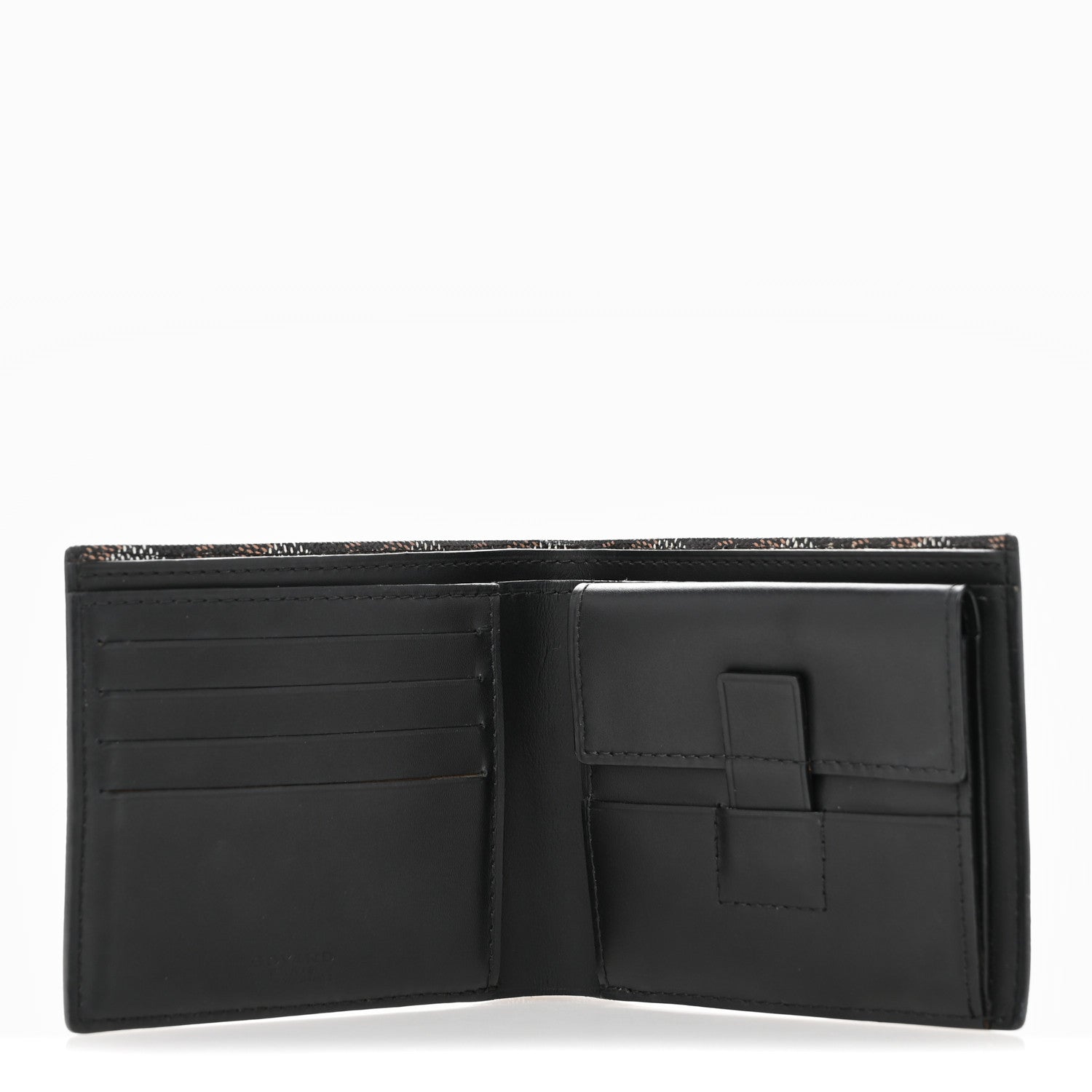 Goyard Goyardine Saint Florentin Bi-Fold Wallet Black Yellow 5 of 10