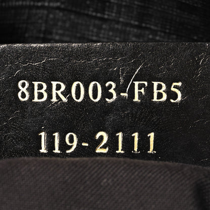 Fendi Zucchino Spalmati Vitello Forever Baguette Black 7 of 10