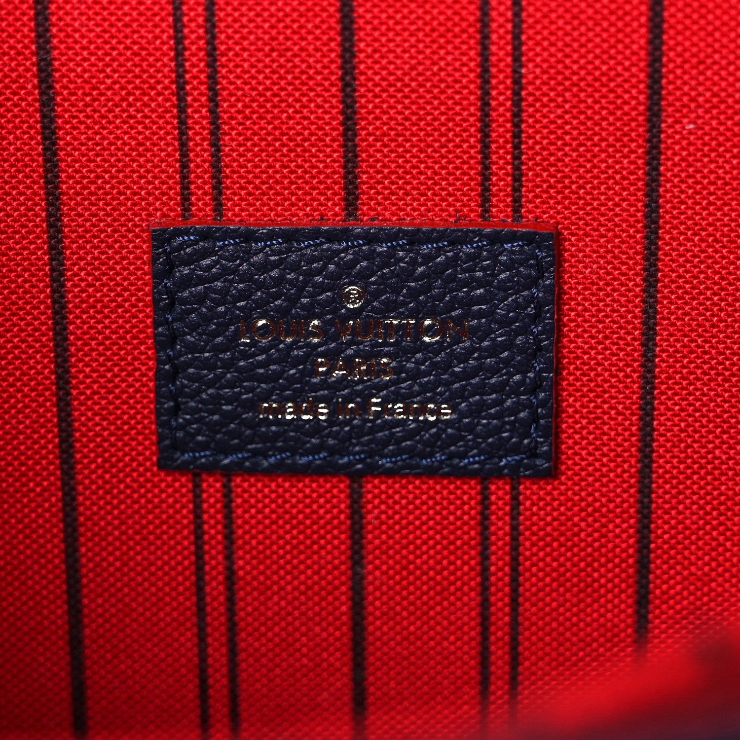 Louis Vuitton Empreinte Pochette Metis Marine Rouge 6 of 8