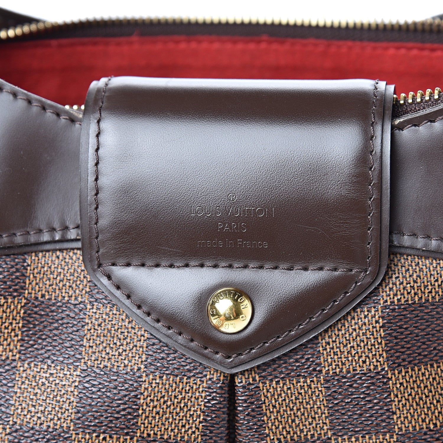 Louis Vuitton Damier Ebene Sistina MM 6 of 11