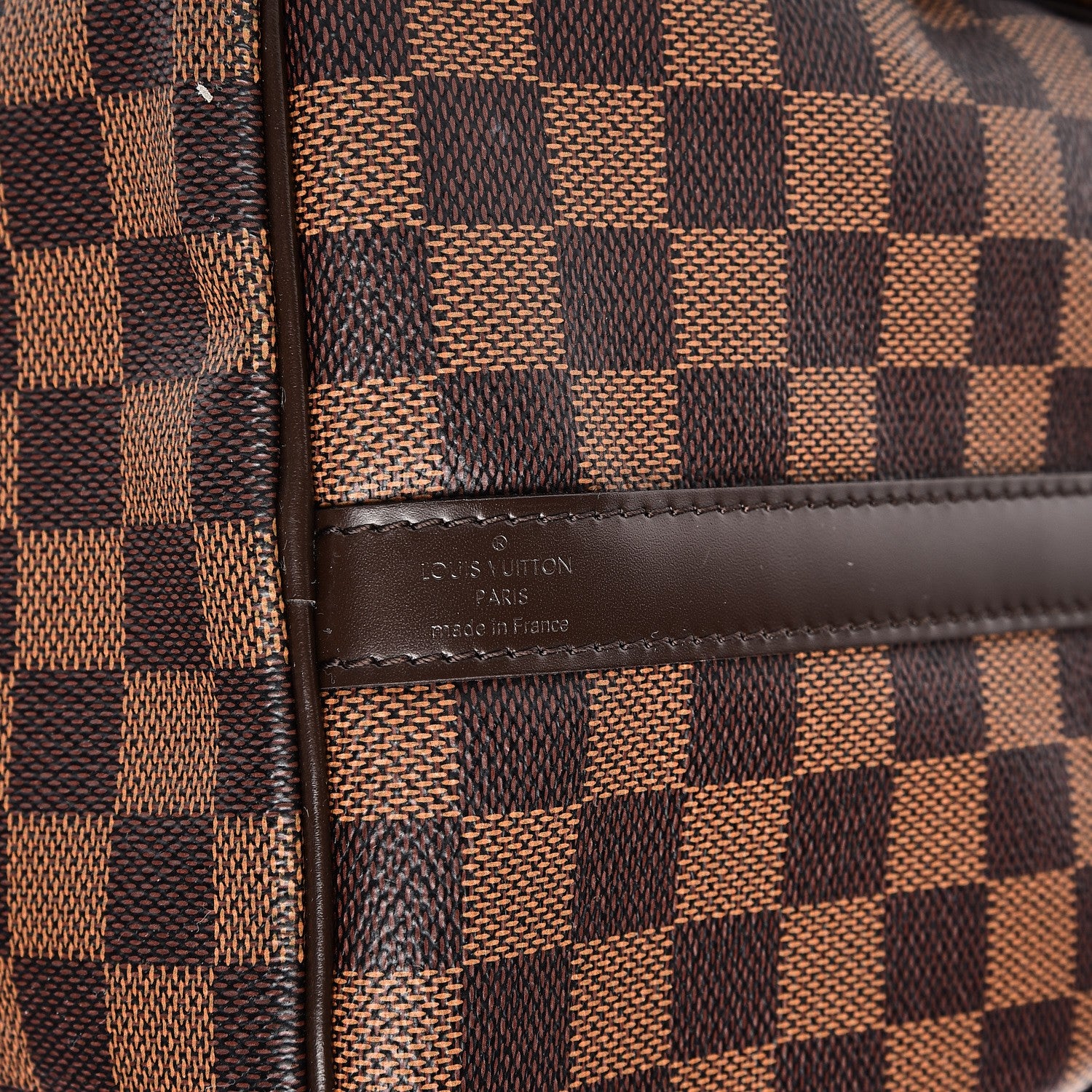 Louis Vuitton Damier Ebene Speedy Bandouliere 30 7 of 15