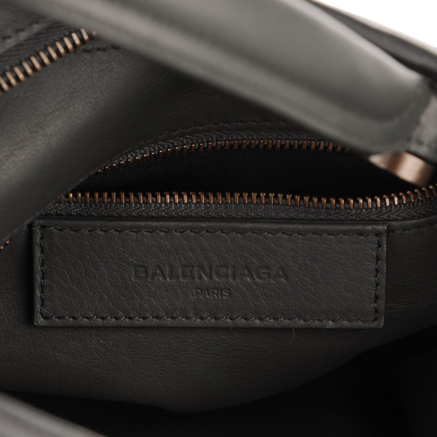 Balenciaga Veau Soyeux Perforated Blackout Hardware S City Gris Fossile 7 of 8
