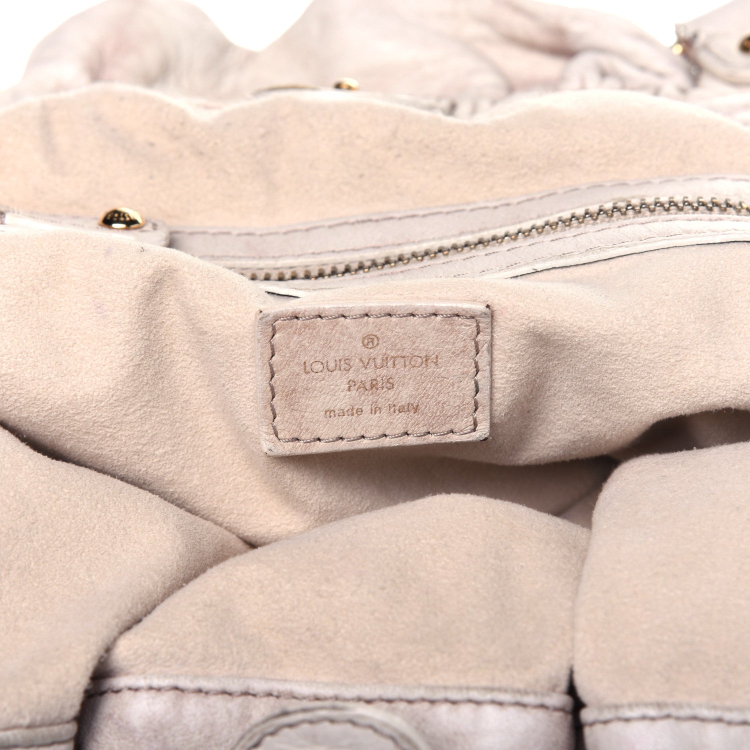 Louis Vuitton Lambskin Olympe Stratus PM Ecru 8 of 34