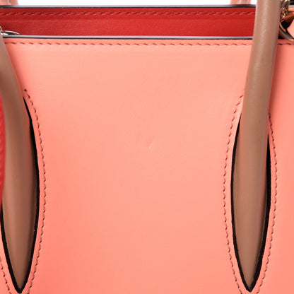 Christian Louboutin Calfskin Studded Small Paloma Flamingo 8 of 8