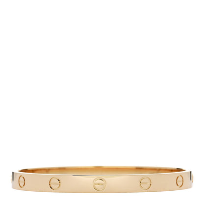 Cartier 18K Yellow Gold LOVE Bracelet 18 2 of 9