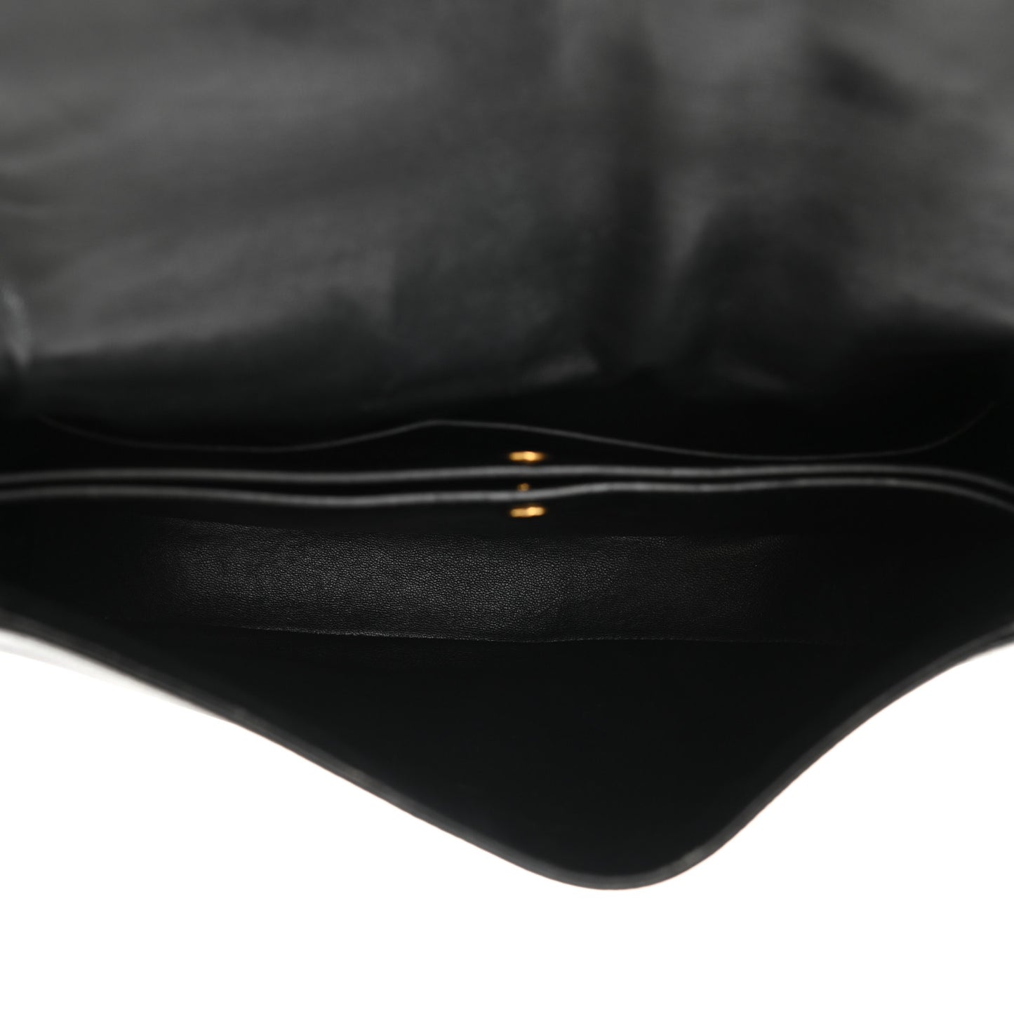 Grained Calfskin Medium Trotteur Black