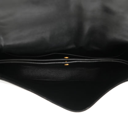 Celine Grained Calfskin Medium Trotteur Black 9 of 17